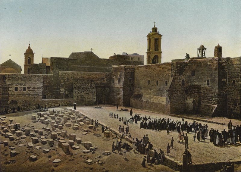 كنيسة المهد بواسطة المصور الأوروبي