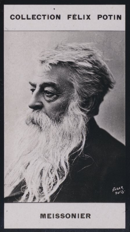 إرنست ميسونير (1815-1891) (صورة بالأبيض والأسود) بواسطة المصور الأوروبي