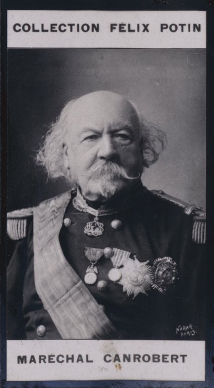 Francois Certain Canrobert (1809-1895) (b/w photo) بواسطة المصور الأوروبي