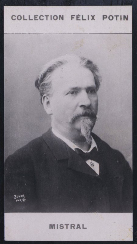 Frederic Mistral (1830) (b/w photo) بواسطة المصور الأوروبي