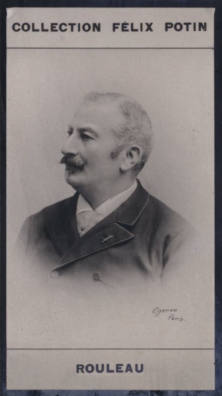 جورج رولو (1848) (b / w photo) بواسطة المصور الأوروبي