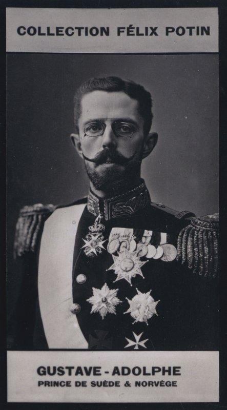 غوستاف ، الأمير Royal De Suede Et Norvege (1858) (b / w photo) بواسطة المصور الأوروبي