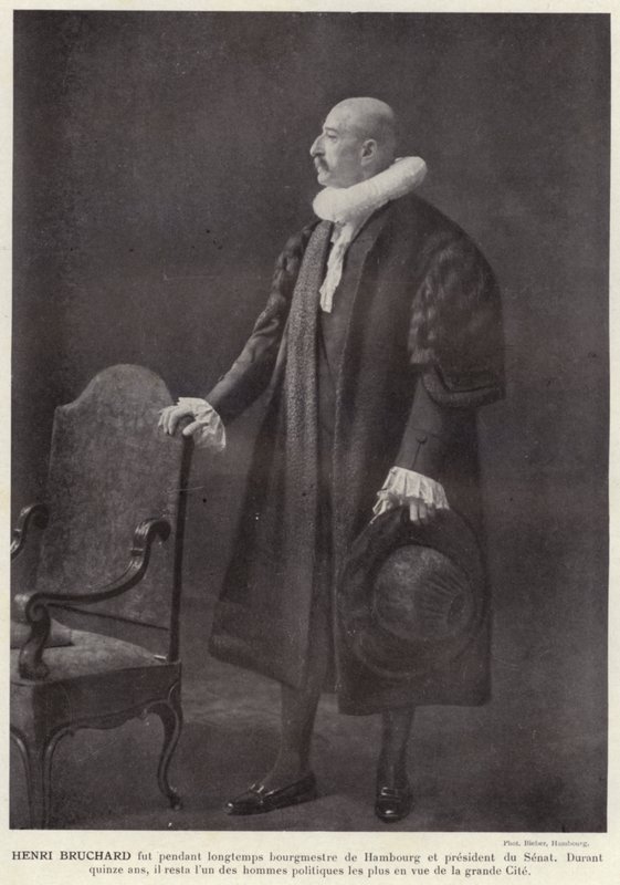 Henri Bruchard (b/w photo) بواسطة المصور الأوروبي