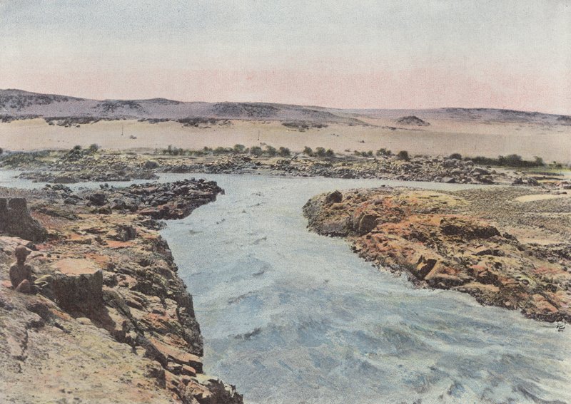 ساد النيل الأول بواسطة المصور الأوروبي