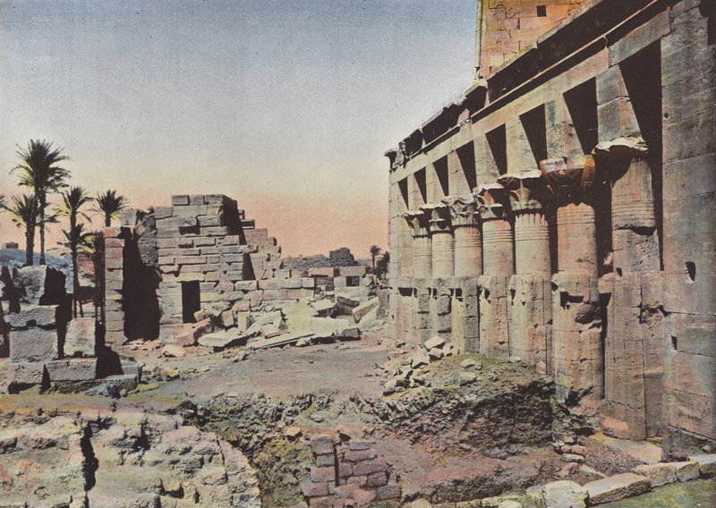 معبد فيلة العظيم بواسطة المصور الأوروبي