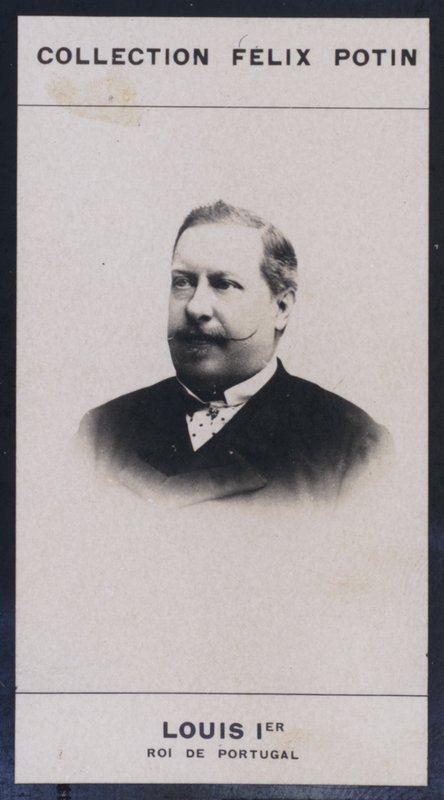 Louis Ier, Roi De Portugal (1838-1889) (b/w photo) بواسطة المصور الأوروبي