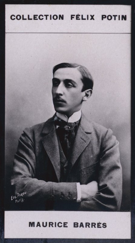 Maurice Barres (1862) (b/w photo) بواسطة المصور الأوروبي