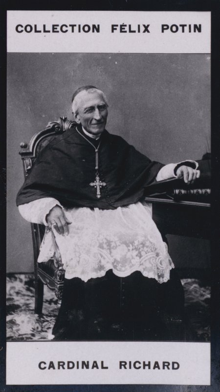Mgr Benjamin Richard (1819) (b/w photo) بواسطة المصور الأوروبي