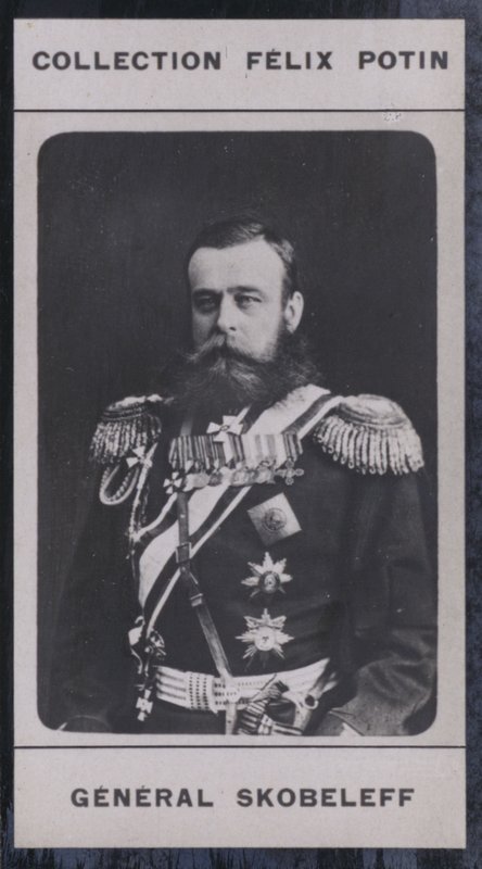 Michael-Dimitrievitch Skobeleff (1843-1882) (b/w photo) بواسطة المصور الأوروبي