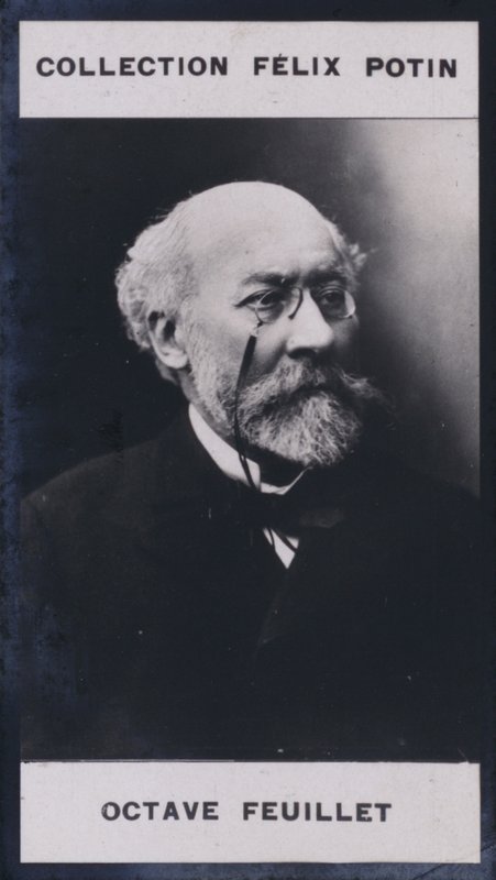 Octave Feuillet (1821-1890) (b/w photo) بواسطة المصور الأوروبي