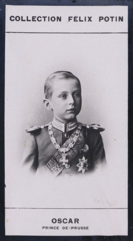Oscar, Prince De Prusse (1888) (b/w photo) بواسطة المصور الأوروبي