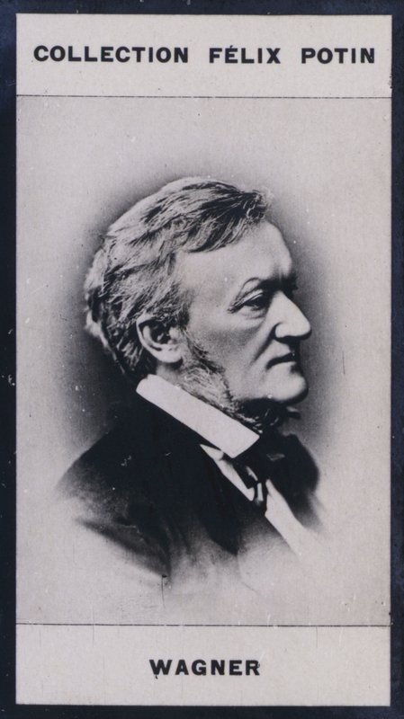 Richard Wagner (1813-1883) (b/w photo) بواسطة المصور الأوروبي