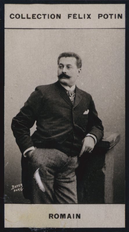 رومان (1858) (صورة بالأبيض والأسود) بواسطة المصور الأوروبي