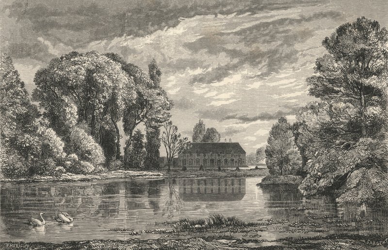 Chantilly (engraving) بواسطة المدرسة الأوروبية