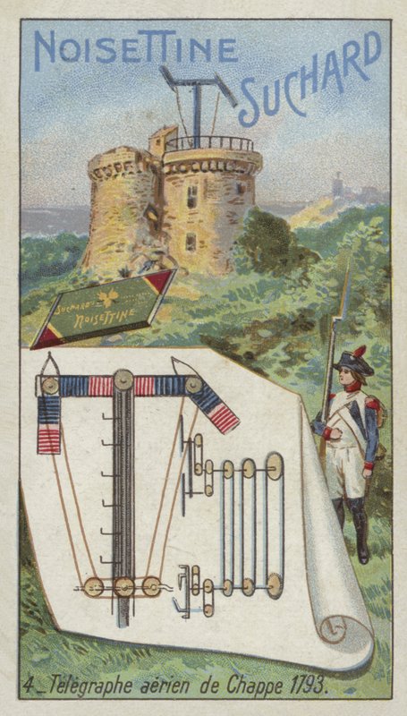 تشابل تلغراف ، 1793 بواسطة المدرسة الأوروبية