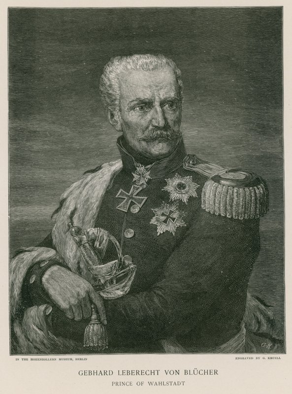 Gebhard Leberecht von Blucher ، أمير Wahlstadt بواسطة المدرسة الأوروبية