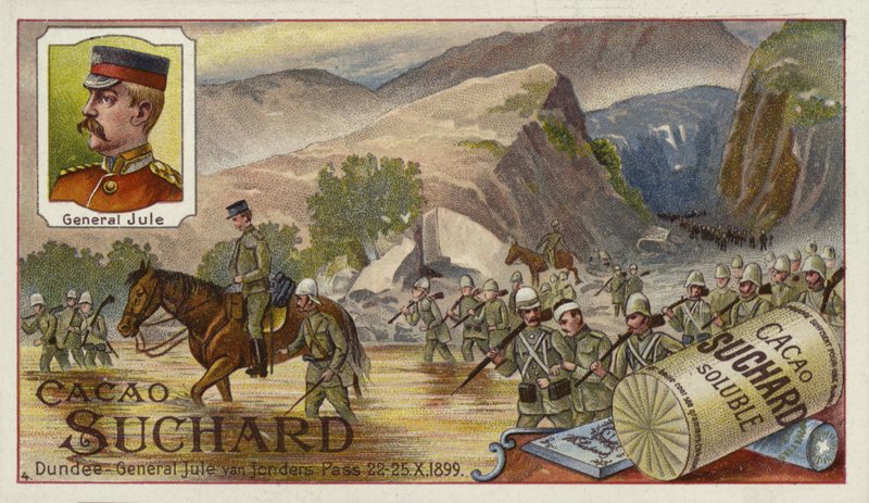 جنود الجنرال Yules في ممر Jonders ، حرب Boer ، 22-25 أكتوبر 1899 بواسطة المدرسة الأوروبية