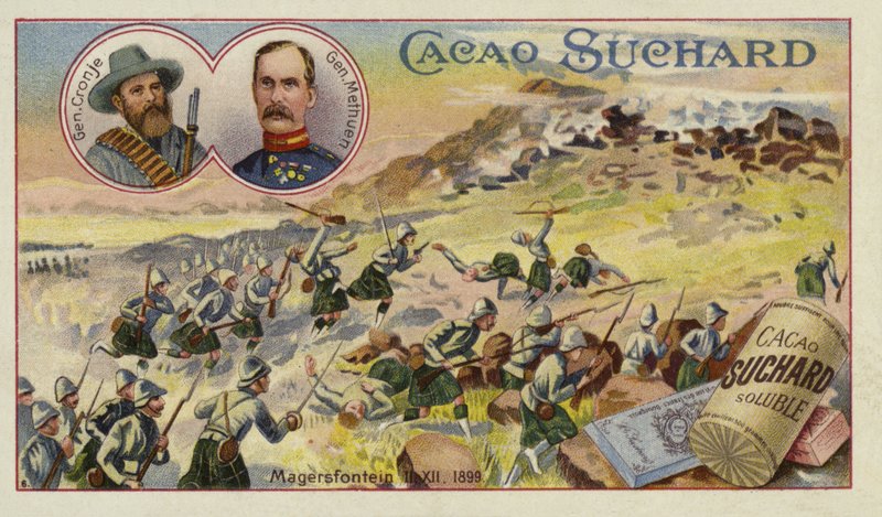 الجنرالات كرونجي وميثوين ومعركة Magersfontein ، حرب البوير ، 11 ديسمبر 1899 بواسطة المدرسة الأوروبية