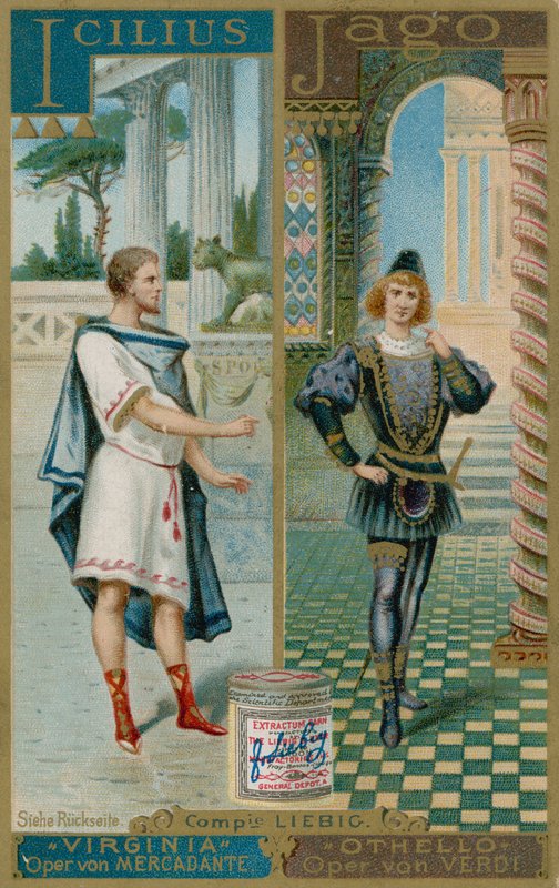 Icilius و Champlain بواسطة المدرسة الأوروبية
