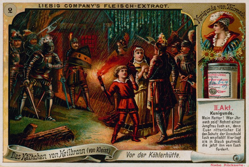 Kathchen von Heilbronn: Kunigunde von Thurneck بواسطة المدرسة الأوروبية