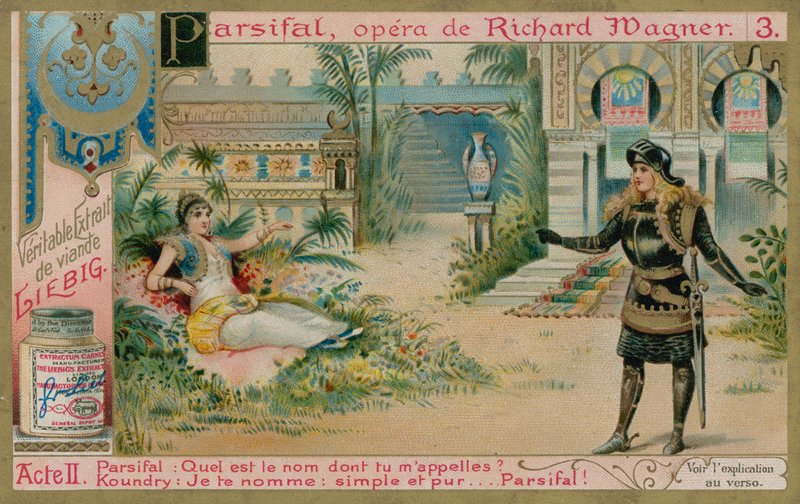 Kundry و Parsifal بواسطة المدرسة الأوروبية