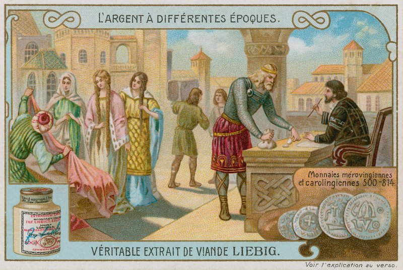 عملات Merovingian و Carolingian 500-814 بواسطة المدرسة الأوروبية