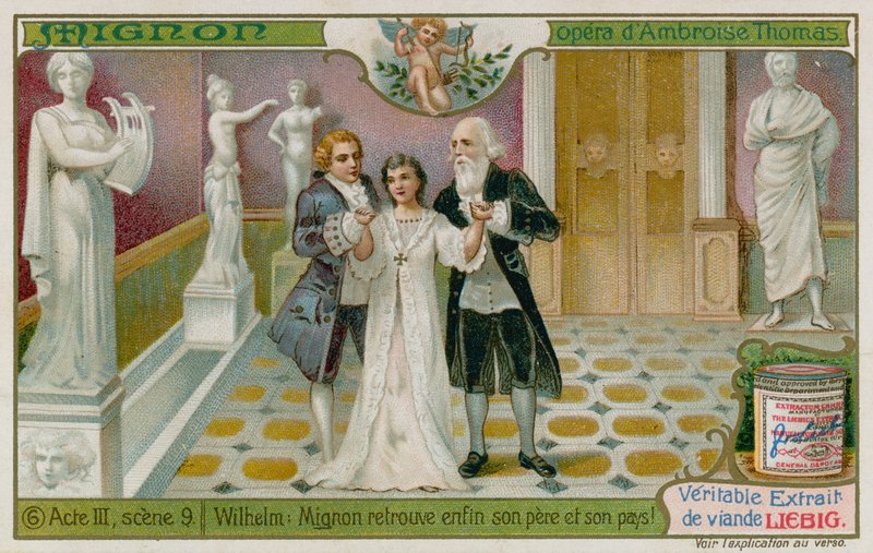 Mignon و Lothario و Wilhelm بواسطة المدرسة الأوروبية