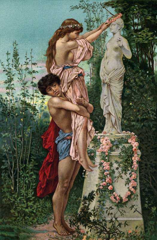 Offering to Venus (chromolitho) بواسطة المدرسة الأوروبية