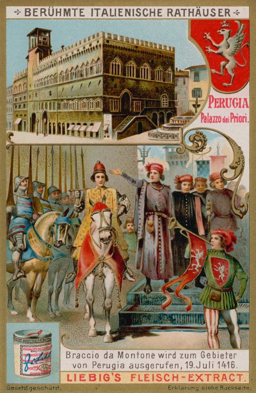Palazzo Dei Priori in Perugia بواسطة المدرسة الأوروبية