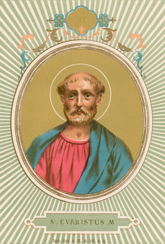S Evaristus م بواسطة المدرسة الأوروبية
