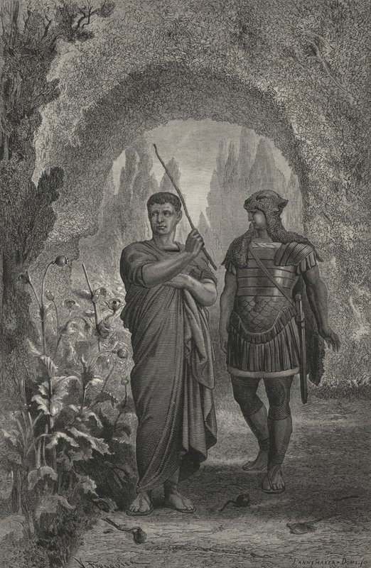 Tarquin The Superb و Envoye De Sextus (نقش) بواسطة المدرسة الأوروبية