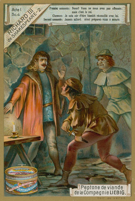 The Duke of Clarence and Assasins، Act I، Scene IV from 