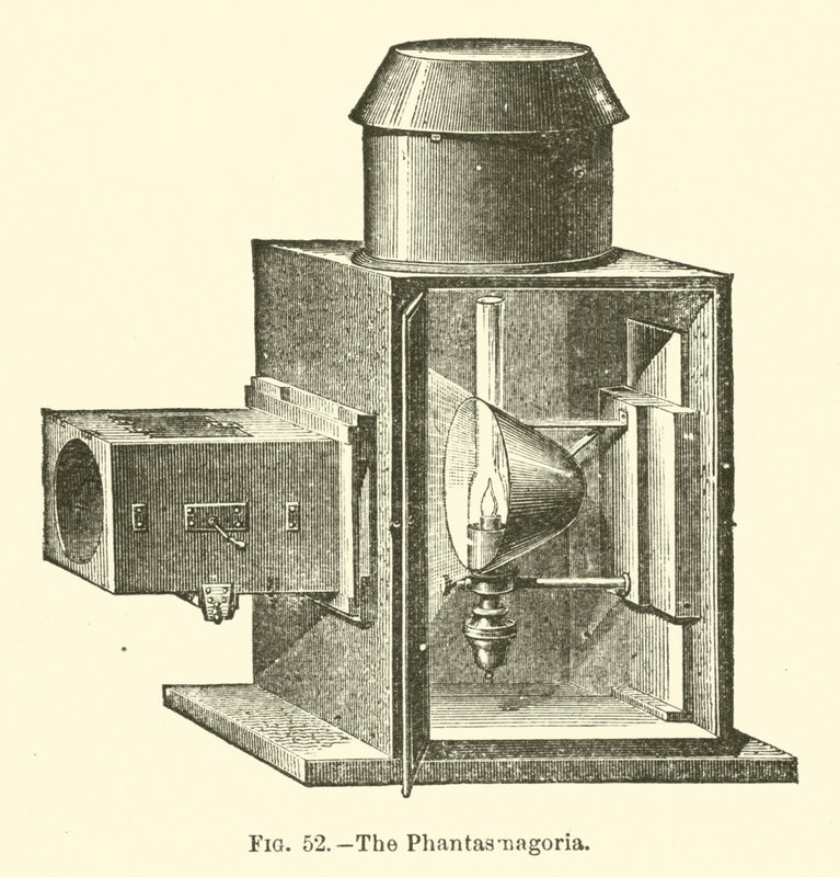 The Phantasmagoria (النقش) بواسطة المدرسة الأوروبية