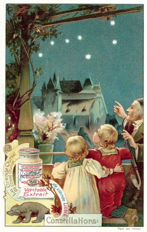 Ursa Major (chromolitho) بواسطة المدرسة الأوروبية