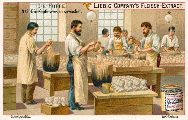 Waxing dolls