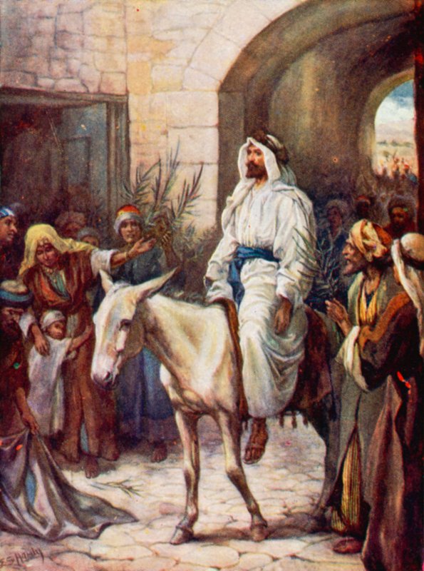 الدخول الى القدس (لون ليثو) بواسطة إيفلين ستيوارت هاردي