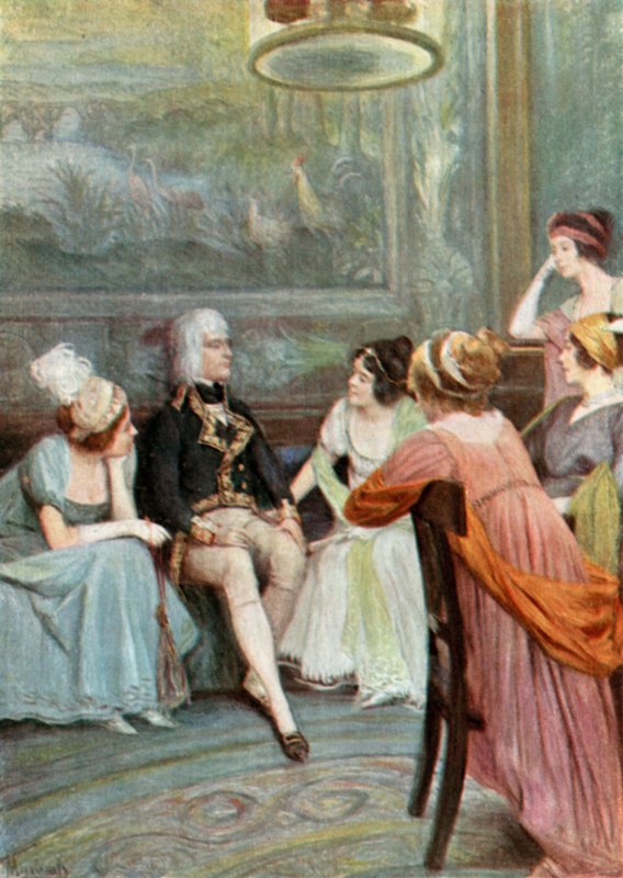 نابليون في المجتمع بواسطة Felicien baron de Myrbach Rheinfeld
