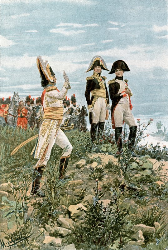 الأمير مراد يحيي الإمبراطور بواسطة Felicien baron de Myrbach Rheinfeld