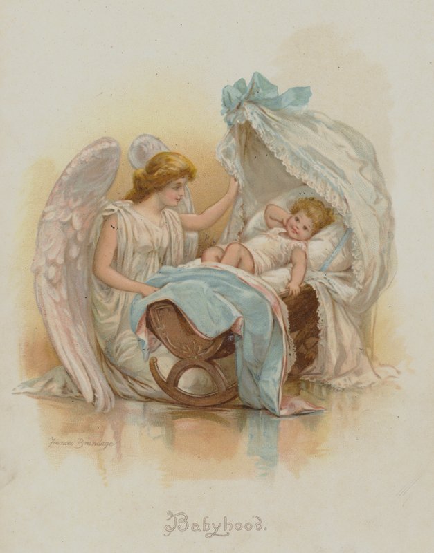 الطفولة (chromolitho) بواسطة فرانسيس بروندج