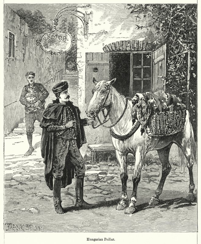 متجول مجري (نقش) بواسطة فرانك (بعد) فيلر