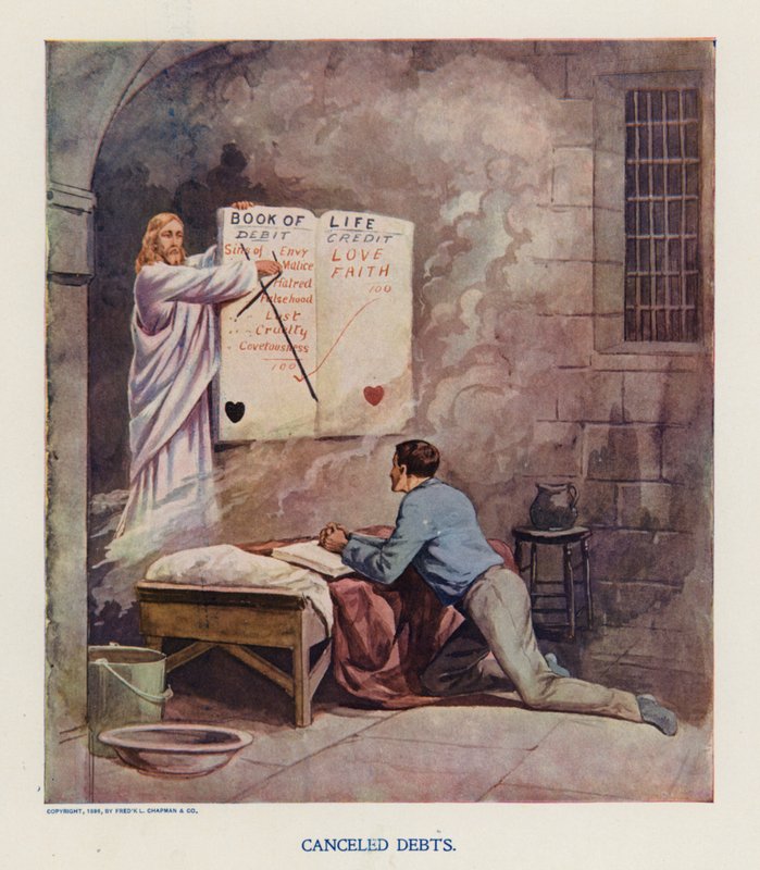 الديون الملغاة (طباعة حجرية ملونة) بواسطة فرانك بيرد