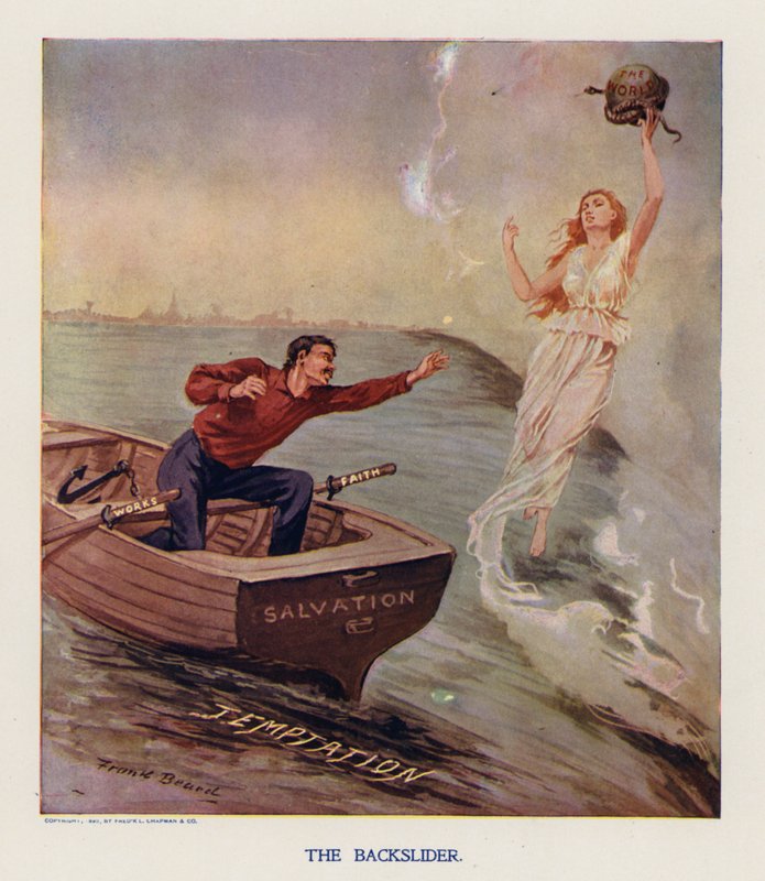 المتراجع (طباعة حجرية ملونة) بواسطة فرانك بيرد