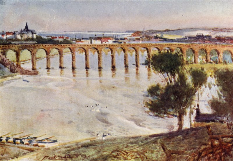 Berwick-on-Tweed (لون ليثو) بواسطة فرانك ساوثجيت