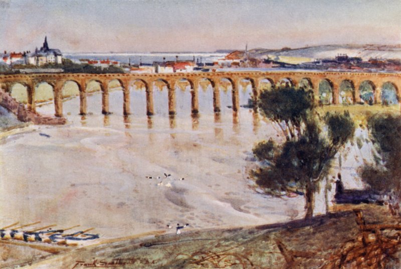 Berwick-on-Tweed (لون ليثو) بواسطة فرانك ساوثجيت