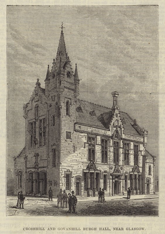 كروسهيل و Govanhill Burgh Hall بالقرب من غلاسكو بواسطة فرانك واتكينز