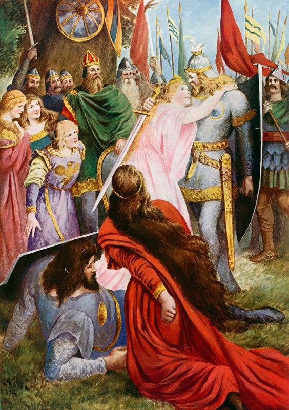 Lohengrin ، الفصل الأول المشهد الثالث بواسطة فريد ليك