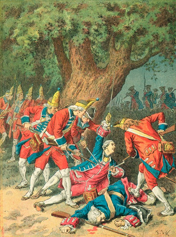 وفاة Chevalier D &39;Assas بواسطة فريدريك ثيودور ليكس
