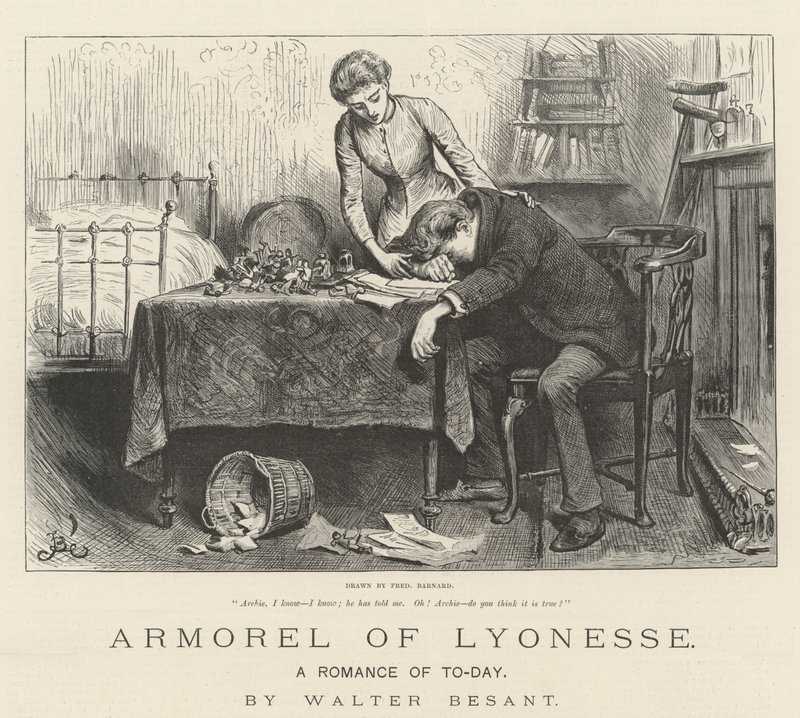 Armorel of Lyonesse ، A Romance of To-Day ، بقلم والتر بيسانت بواسطة فريدريك بارنارد