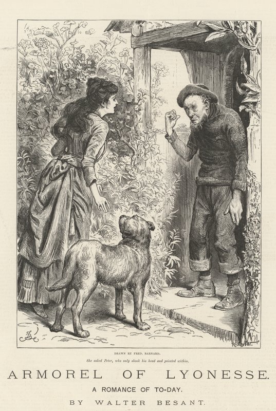 Armorel of Lyonesse ، A Romance of To-Day ، بقلم والتر بيسانت بواسطة فريدريك بارنارد