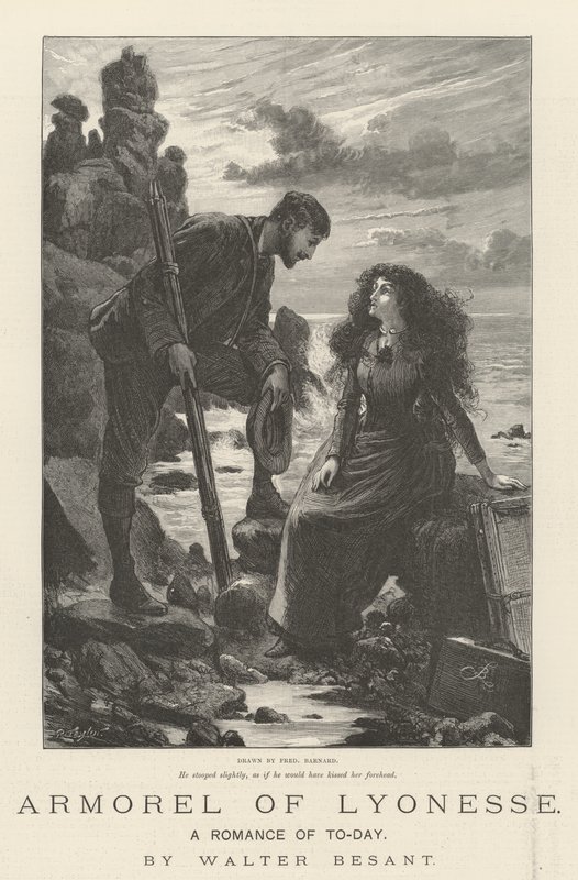Armorel of Lyonesse ، A Romance of To-Day ، بقلم والتر بيسانت بواسطة فريدريك بارنارد